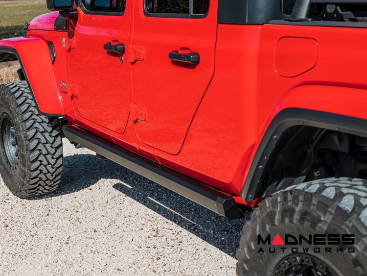 Jeep Gladiator JT Side Steps Power Running Boards Rough Country E